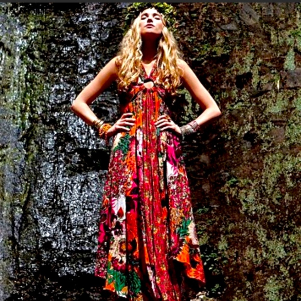 ISO Free People One Kona Dress Tropical Floral